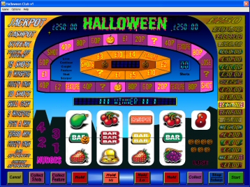Halloween Club Fruit Machine